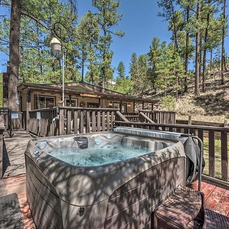 Tranquil Cabin With Stream And Deck Near Dtwn Ruidoso! Εξωτερικό φωτογραφία