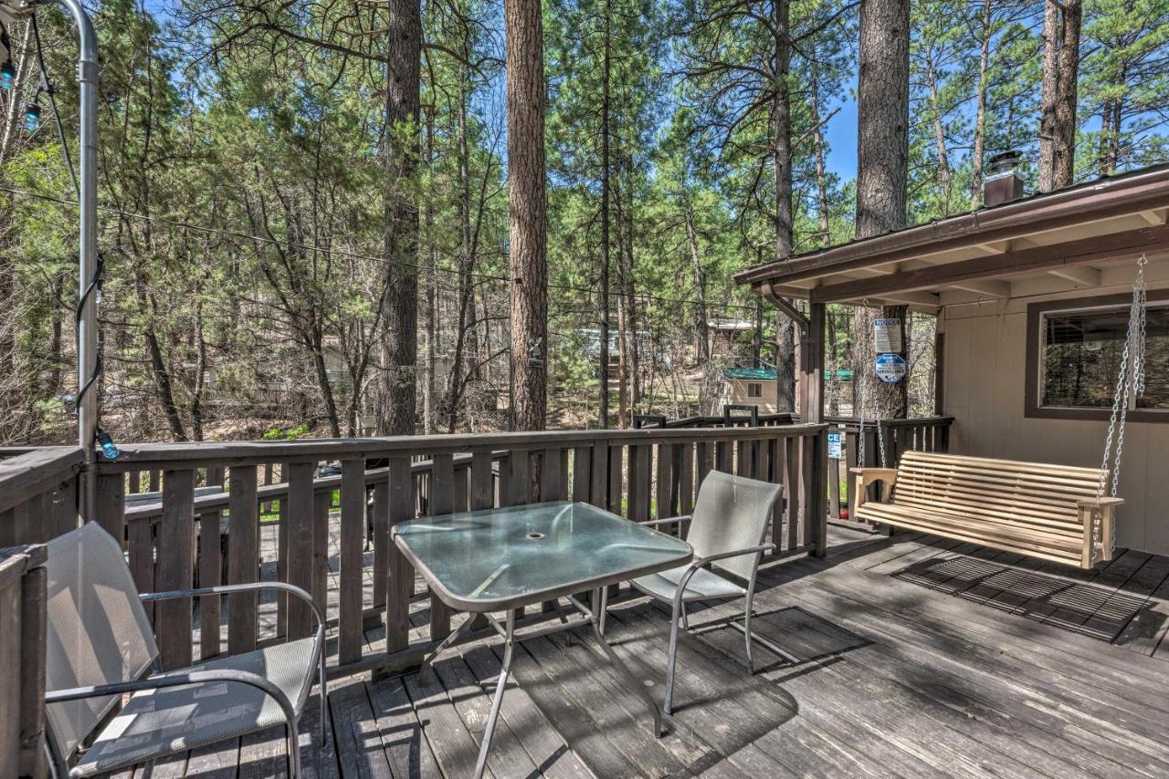 Tranquil Cabin With Stream And Deck Near Dtwn Ruidoso! Εξωτερικό φωτογραφία