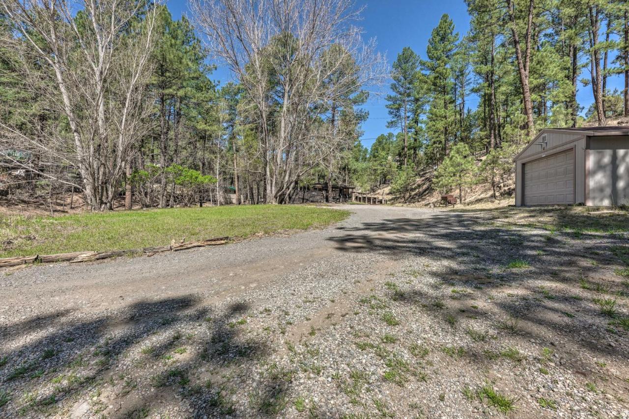 Tranquil Cabin With Stream And Deck Near Dtwn Ruidoso! Εξωτερικό φωτογραφία