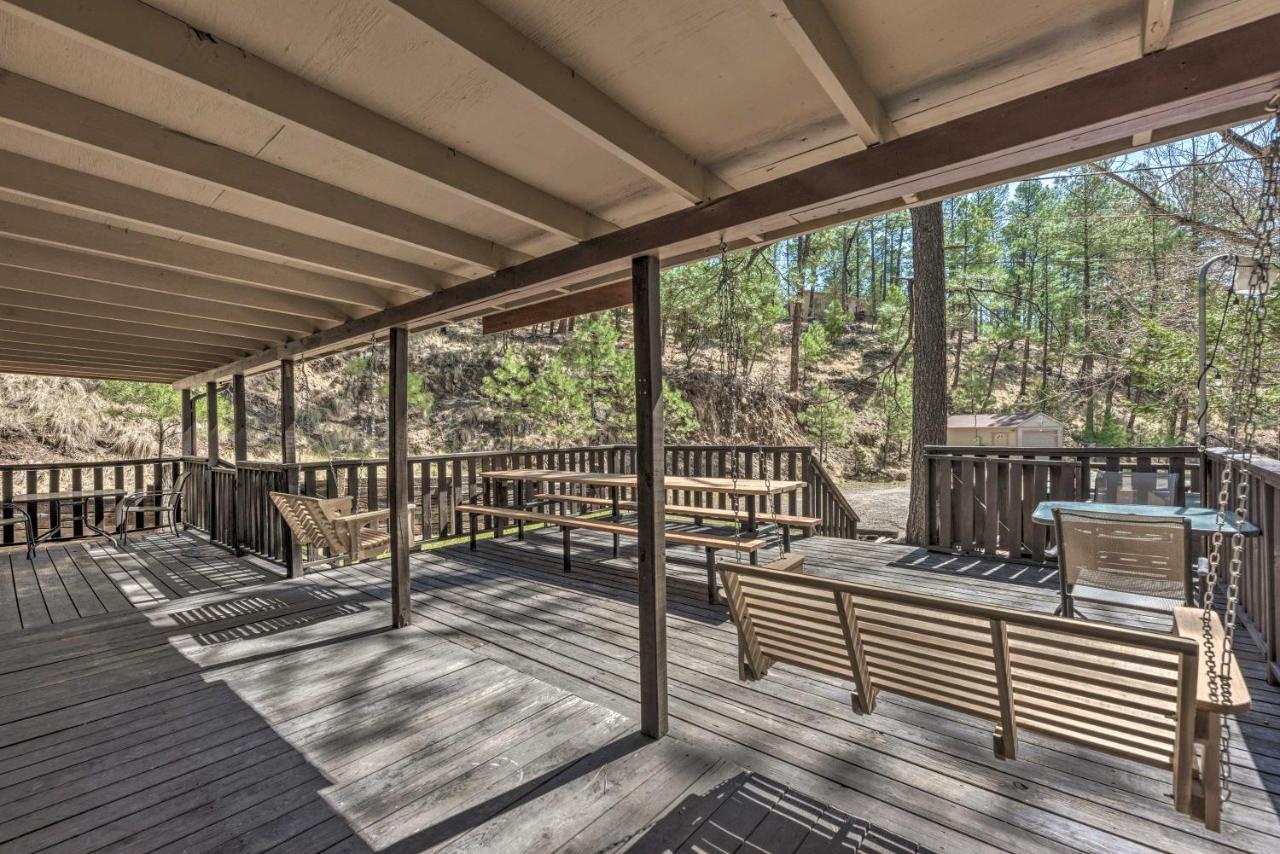 Tranquil Cabin With Stream And Deck Near Dtwn Ruidoso! Εξωτερικό φωτογραφία